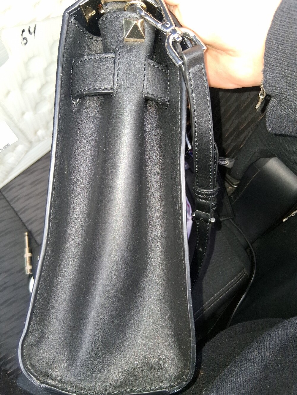 Valentino Garavani My Rockstud Satchel - Picture 10 of 13